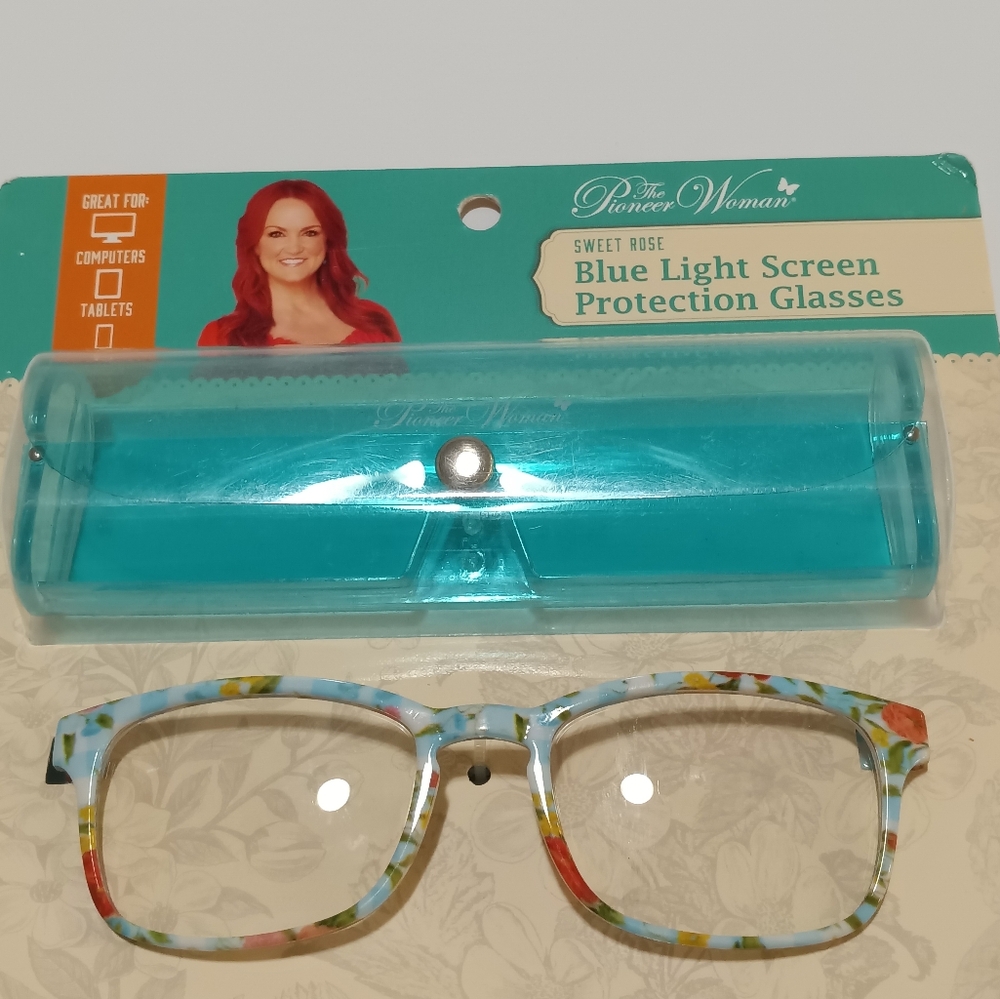 Pioneer Woman Sweet Rose Blue Light Screen Protection Glasses